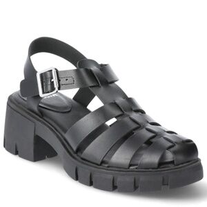 Madden NYC Women's Fisherman Block Heel Sandals